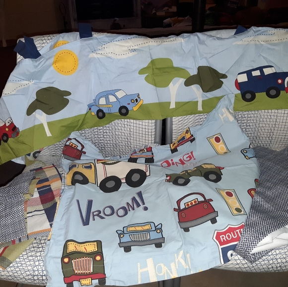 Kids Transportation Comforter and Shower Curtain - Picture 4 of 4